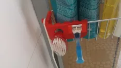 IKEA Immeln attachment for shaver, brush and file.