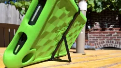 Kindle Fire foam kids case clip-on kickstand