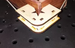 Laser Cut Square Corners