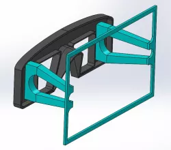 Modification to be used with RHO Lens HPRO