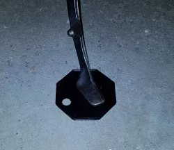 Motorcycle Kickstand Pad  Puck - with whole