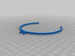 My Customized C0C0Chane1: a parametric double pipe clamp