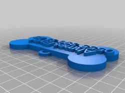 My Customized Pet Dog Tag bone shaped (Lengthened)