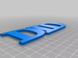 My Customized Variable WORD Sculpture