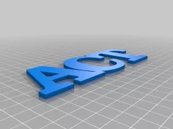 My Customized Variable WORD Sculpture