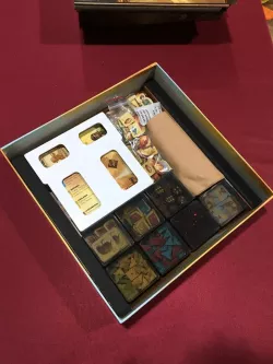 Near And Far board game - Card storage