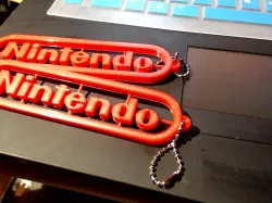 Nintendo Logo Keychain