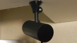 Oculus Rift CV1 Clamping Sensor Mount in OpenSCAD