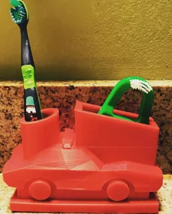 Police Car Toothbrush Holder