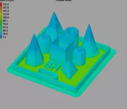 Quick 3D Printer Fine Detail Test