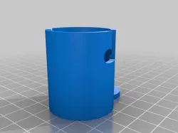 Refillable RV/LPG gas bottle dust cap