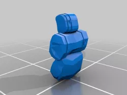 scale military stowage