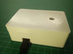 Sensor Node Enclosure for ESP8266 and Sharp Dust Sensor