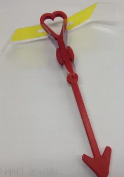 Slingshot Helicopter / Flying Arrow with a Heart