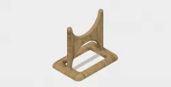 Small rolling pin stand