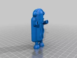 snap chat dancing hotdog stl file