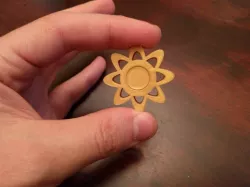 Super Simple Mini Fidget Spinner for Little Kids - Bearingless