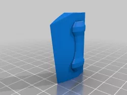 Timone sal mondoplastico RC boat rudder