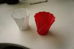 Twisted 24-sided Basic Vase