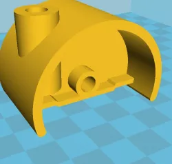 Vacuum Cleaner Castor Body