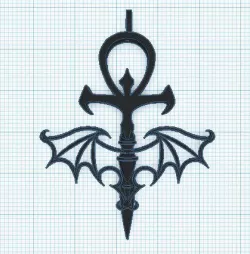 Vampire Ankh Pendant