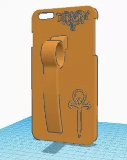 Vampire iphone6 case with assessability handle