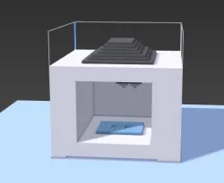 Voxelized FlashForge Creator Pro