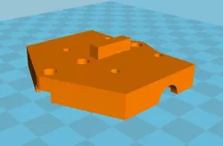 Z Carriage Mount for Hypercube