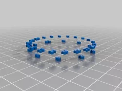 2-color D20 / D10 Fidget Spinner