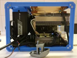 3D Printed mini-ITX case
