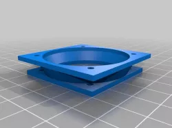 40mm 32 fan to 35mm 29 fan adaptor 5mm external true fixed