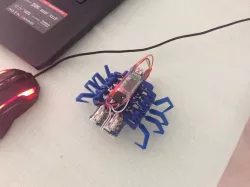 8 legged spider robot