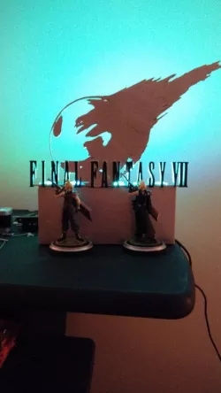 Amiibo stand Cloud Final Fantasy VII
