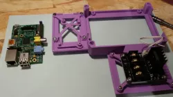 Anet A8 Mainboard Mosfet and Raspberry Pi 2 adapter.