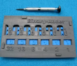 Binary Slide Adder  