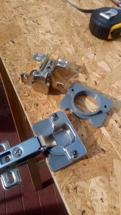 Cabinet Door Hinge Spacer Hafele