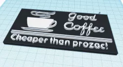 Coffee plaque (House M.D.)