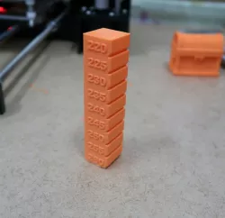 customized Temp Calibration Tower ABS