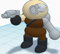 Cyborg Mechanic Figure