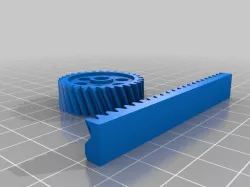 Dan H - Modified Gear Rack and Pinion