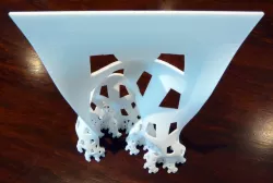Developing dragon curve