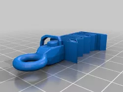 DOOM Chainsaw Keychain