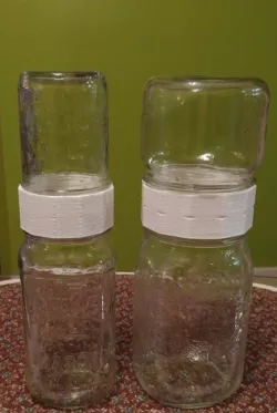 Double Ended Jar Ring - Join Two Jars - 3 Versions