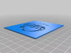 Dragon stencil