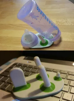 Drying rack for baby bottle
