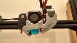 E3D v6 Micro Cooling Fan Duct (4020/5015 Radial Fan)