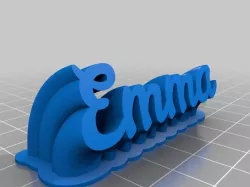 Emma Name Plate