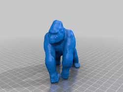 Gorilla keychain