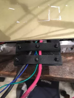 Heat Bed Wire Mount