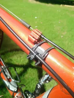 Heat-Fit Bike Brake Cable Housing/Hydraulic Line Guide